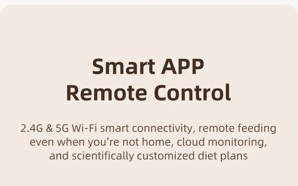 Smart Automatic Cat & Dog Feeder with 1080P HD Camera – WiFi Controlled