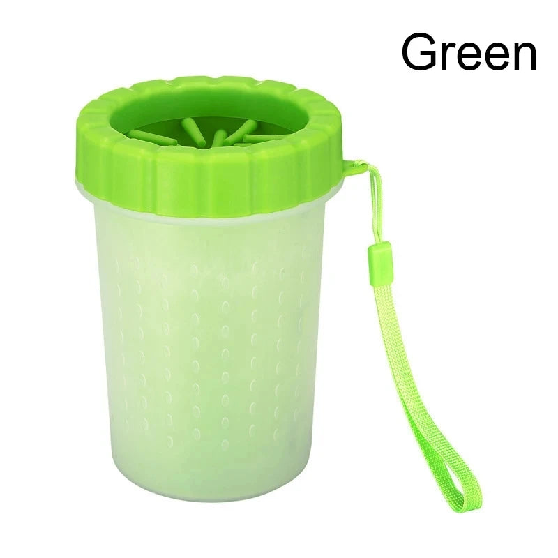 Portable Pet Paw Cleaner – Automatic Foot Washing Cup for Cats & Dogs