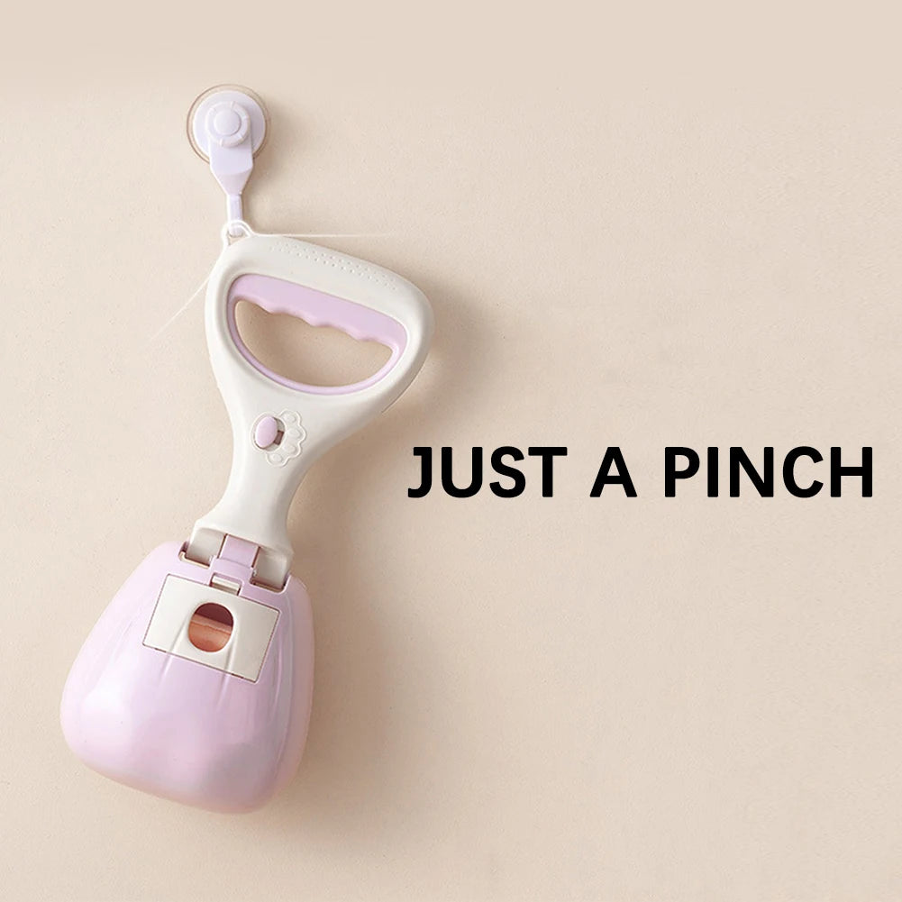 Portable Dog Pooper Scooper – Shovel with Bag Dispenser