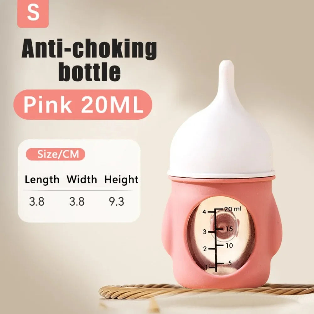Silicone Pet Feeding Bottle – Anti-Slip Puppy & Kitten Bottle with Anti-Choke Valve