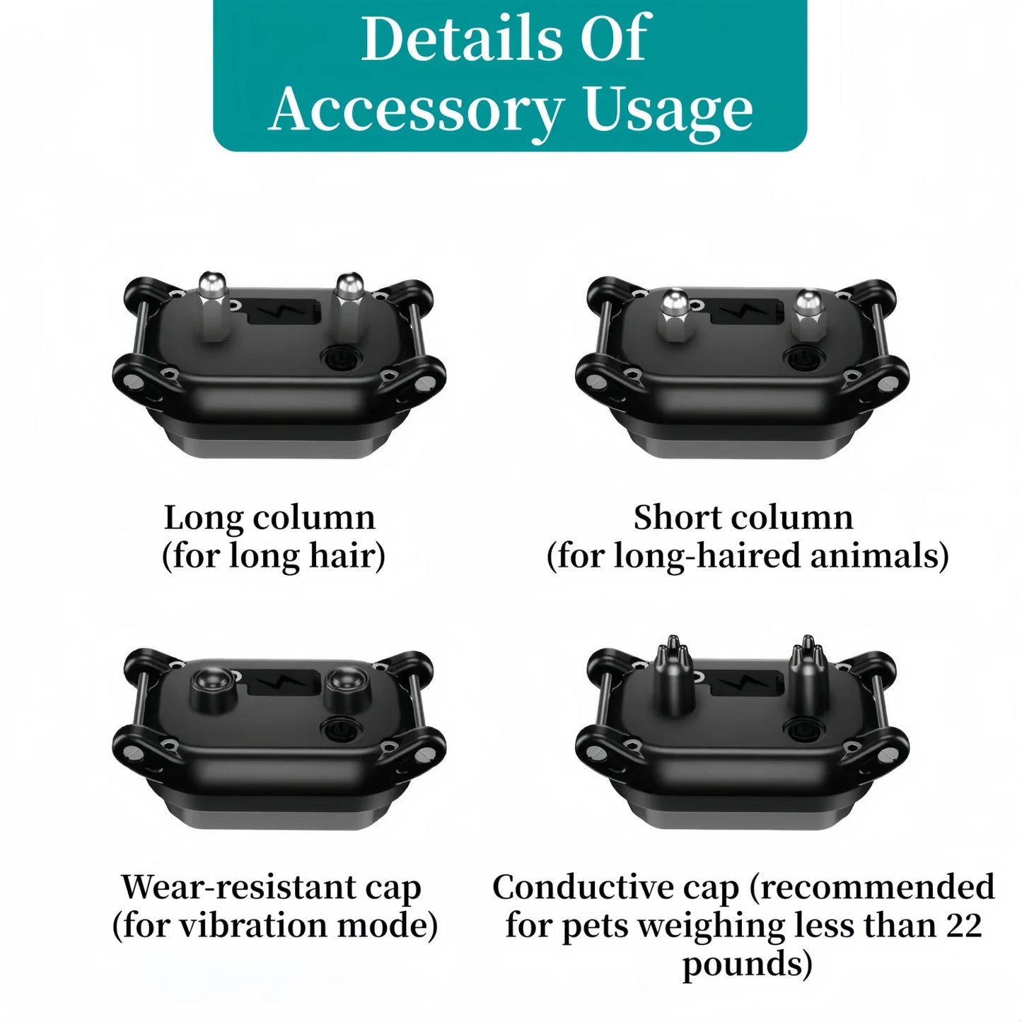 Remote Dog Training Collar – 800m, Waterproof, Rechargeable, Shock & Vibration for All Sizes
