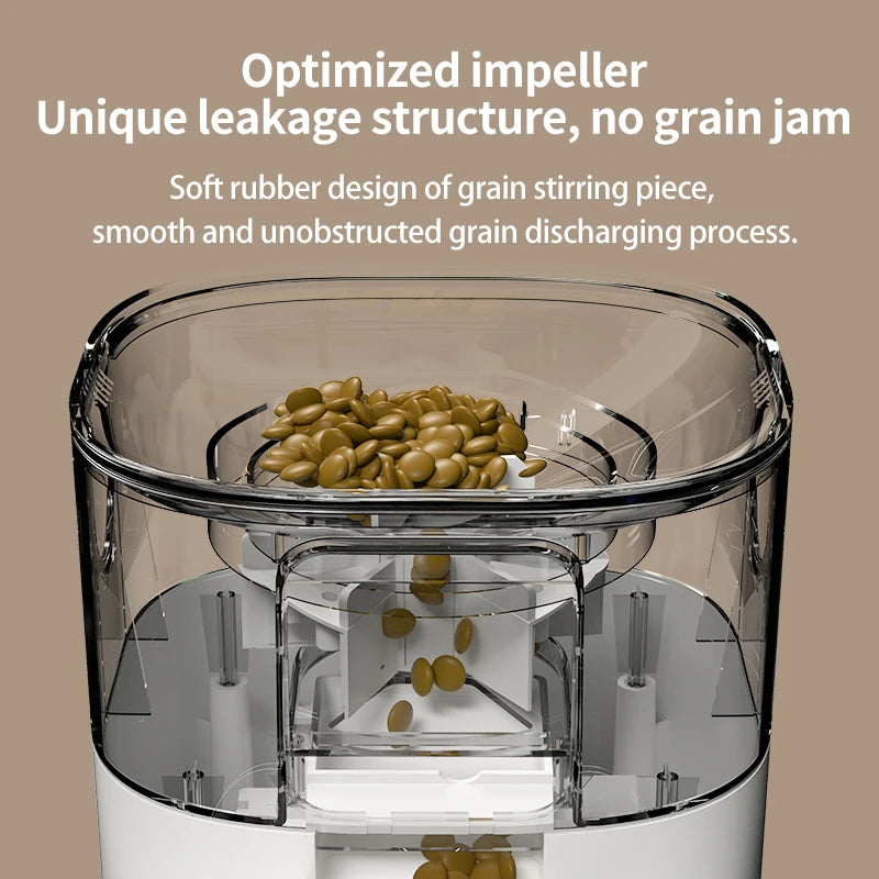 7L Smart Automatic Pet Feeder – Double Bowl WiFi Cat & Dog Dispenser