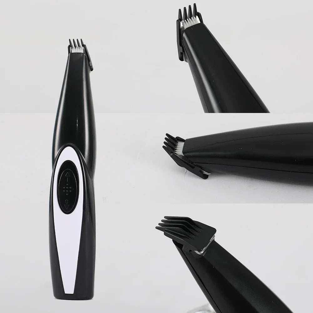 USB Rechargeable Pet Hair Trimmer – Dog & Cat Grooming Clipper Kit