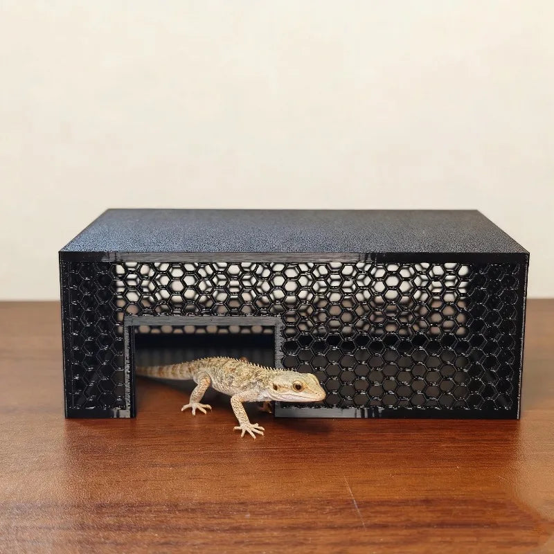3D Printed Reptile Shelter – Breathable Hideout for Lizards, Turtles, Spiders & Scorpions