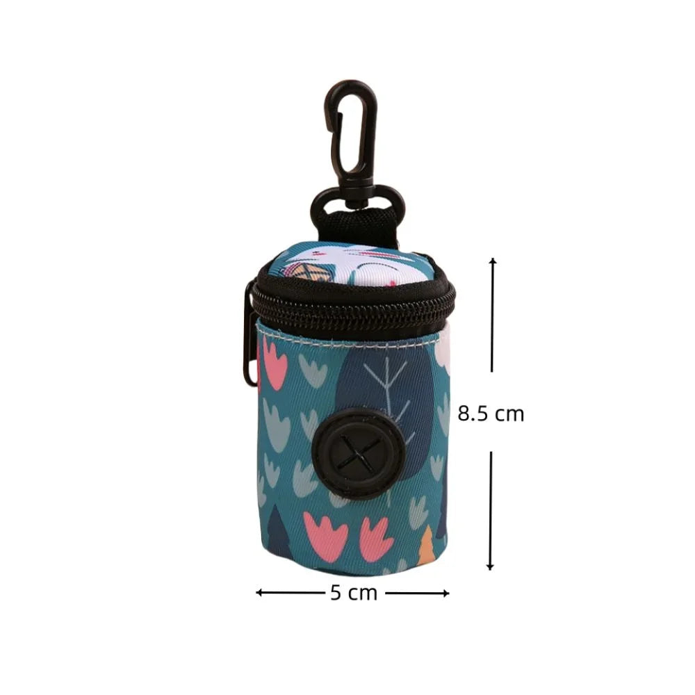 Portable Dog Poop Bag Dispenser – Hangable Waste Bag Holder