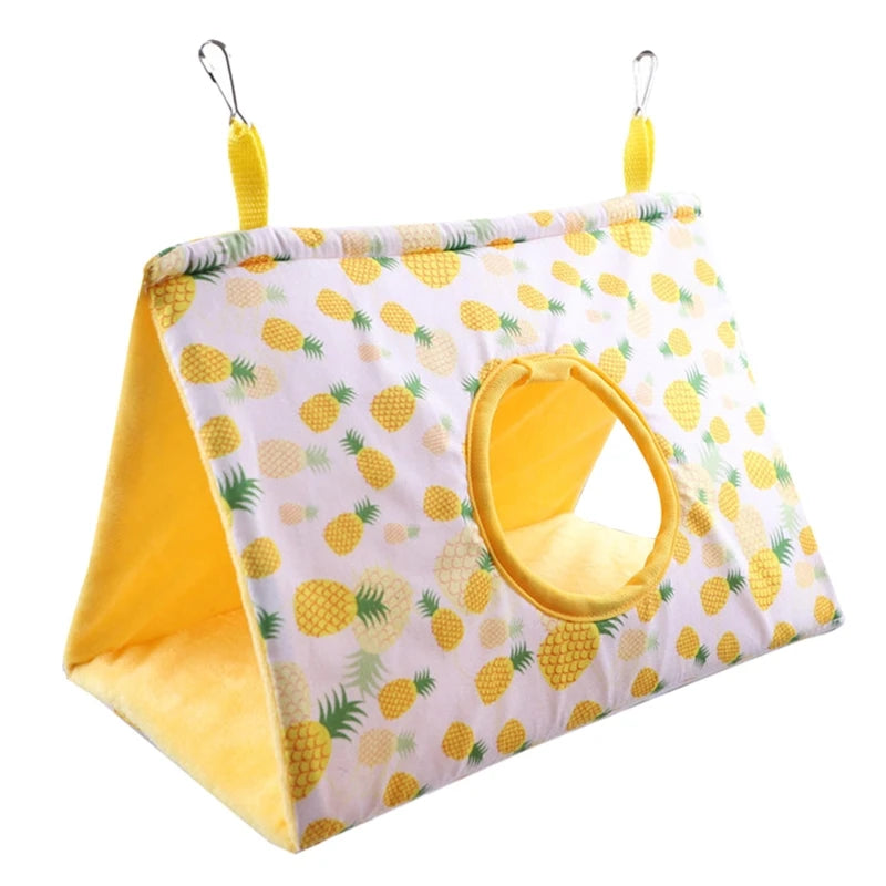 Bird Hanging Hammock – Winter Warm Nest & Hideout for Parrots