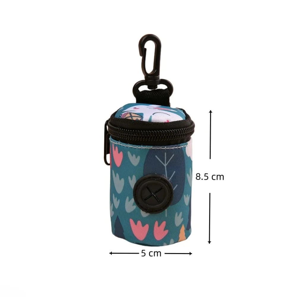 Portable Dog Poop Bag Dispenser – Hangable Waste Bag Holder