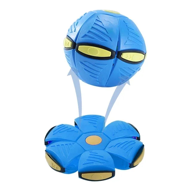 Interactive UFO Ball – Magic Dog Toy for Outdoor Training & Play