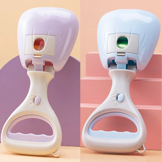 Portable Dog Pooper Scooper – Shovel with Bag Dispenser