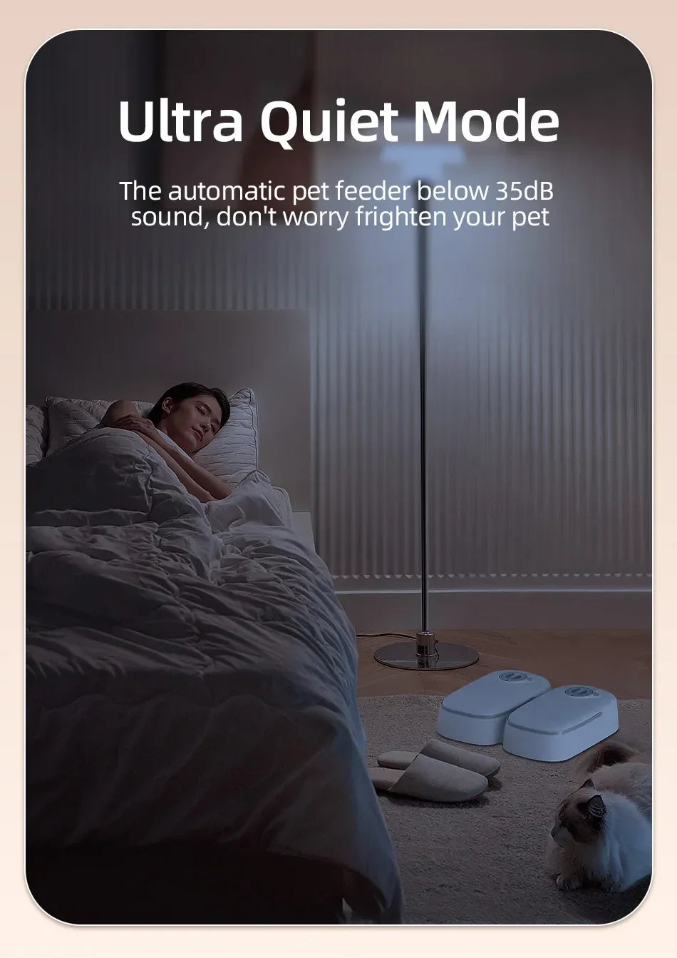 2-Meal Automatic Pet Feeder – Smart Dual Bowls for Dogs & Cats