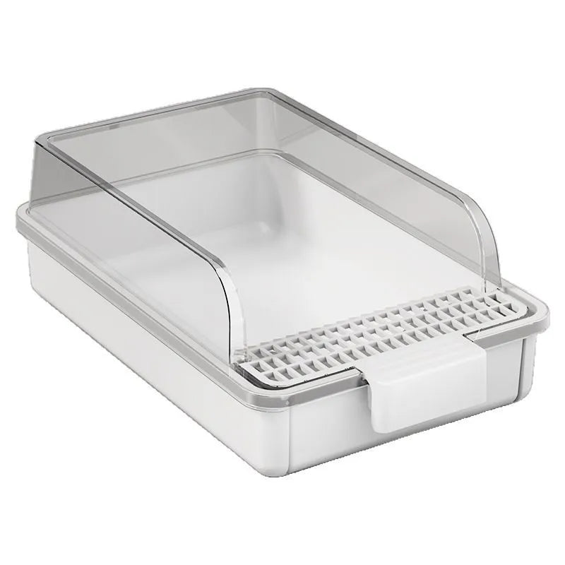 Extra Large Self-Cleaning Cat Litter Box – Closed & Odor Control