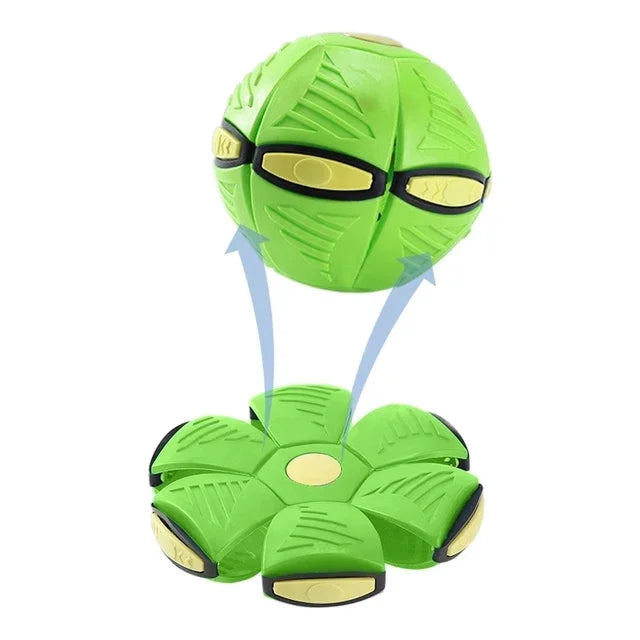Interactive UFO Ball – Magic Dog Toy for Outdoor Training & Play