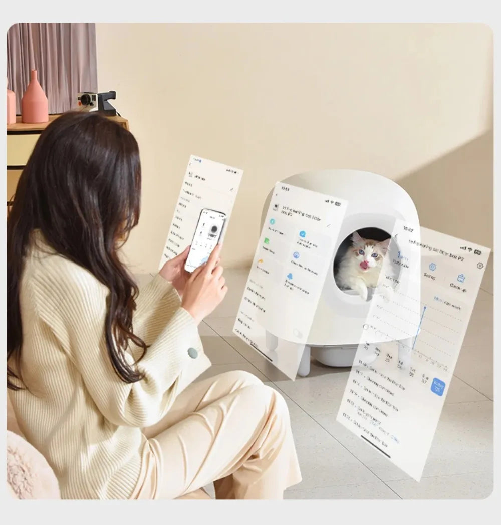 2.0 PRO – Smart Automatic Self-Cleaning Litter Box (56L)