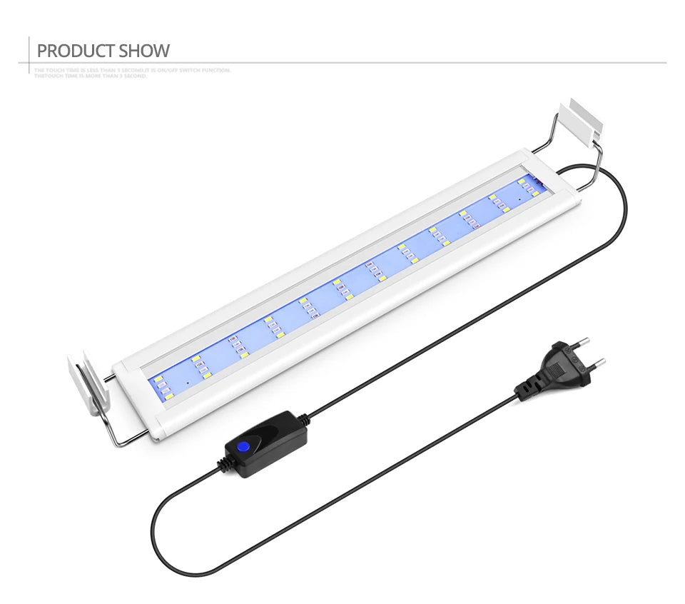 Light Aluminum Bar Full Spectrum Aquatic Plant Grow Lamp Decor