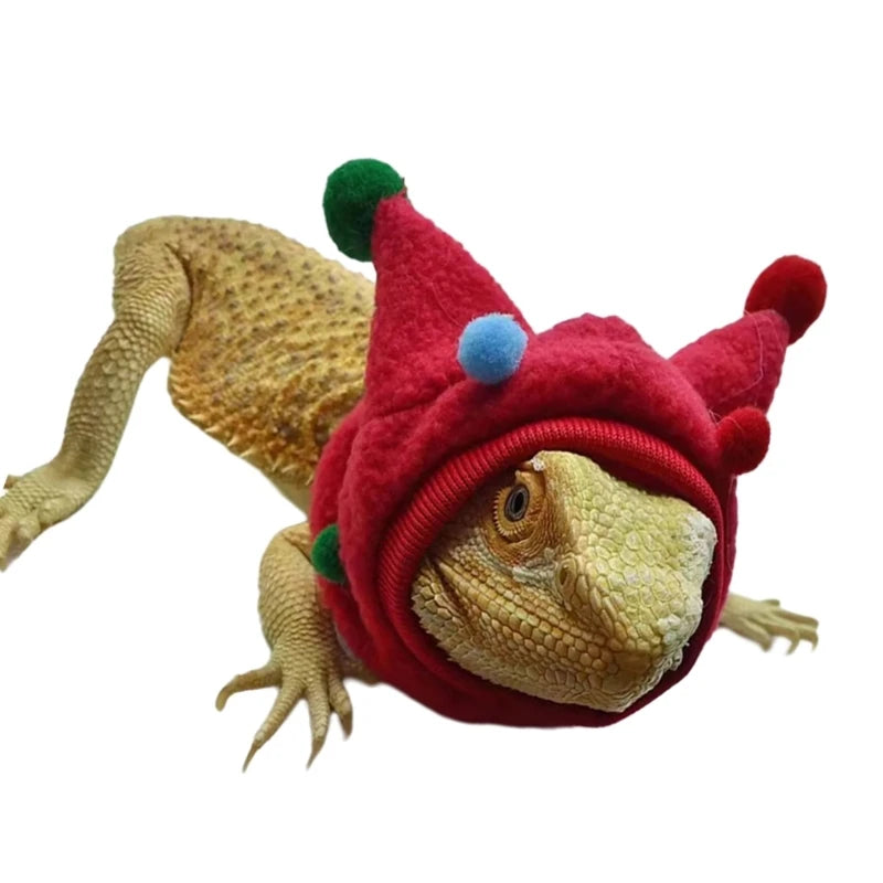 Fun Reptile Scarf Costume – Comfortable Outfit for Lizards & Bearded Dragons