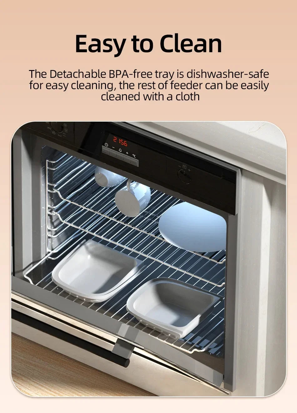 2-Meal Automatic Pet Feeder – Smart Dual Bowls for Dogs & Cats