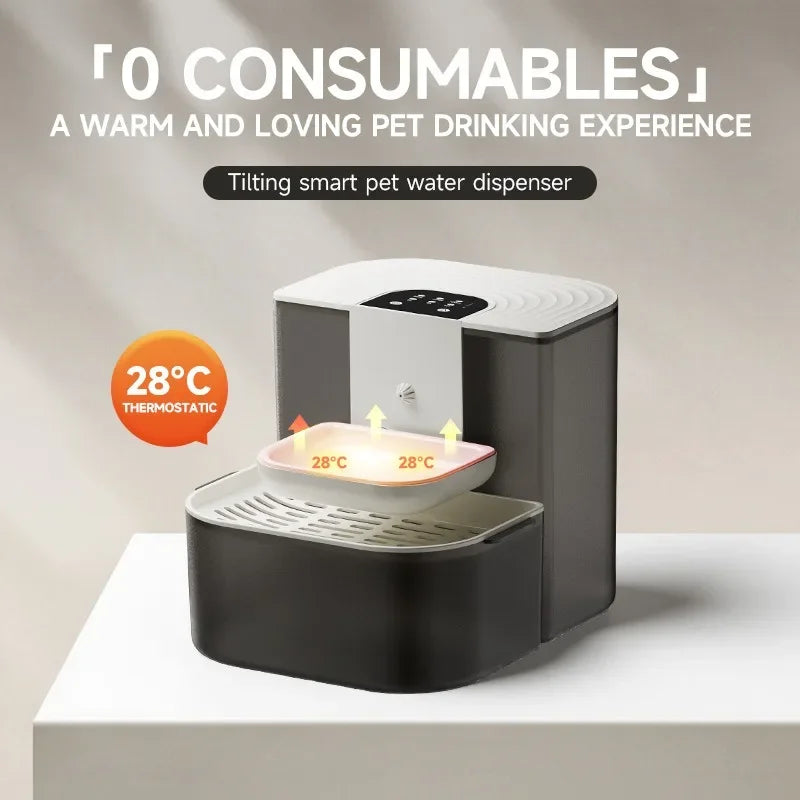 4.5L Smart Pet Water Dispenser – Automatic Cat & Kitten Fountain