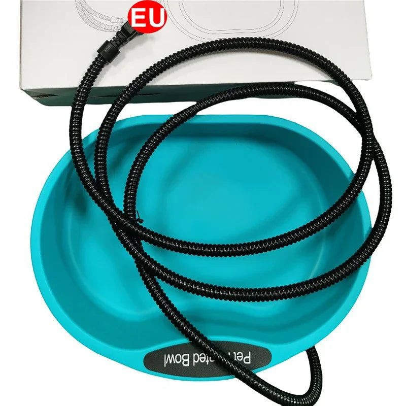 3.7L Automatic Heated Water Bowl – Temperature-Controlled Pet Feeder