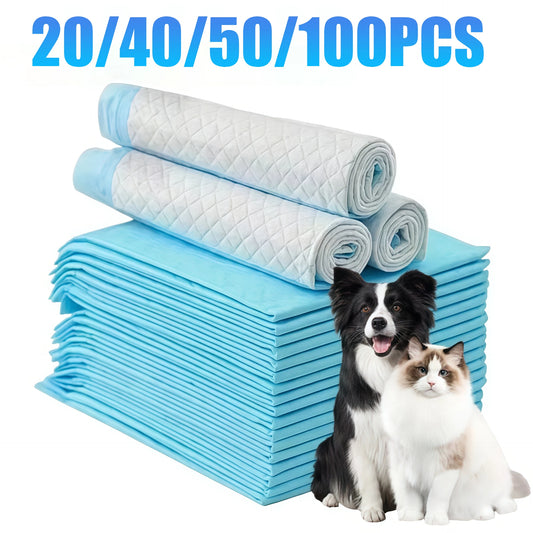 Super Absorbent Quick-Dry Pet Pee Pads – Disposable & Deodorizing