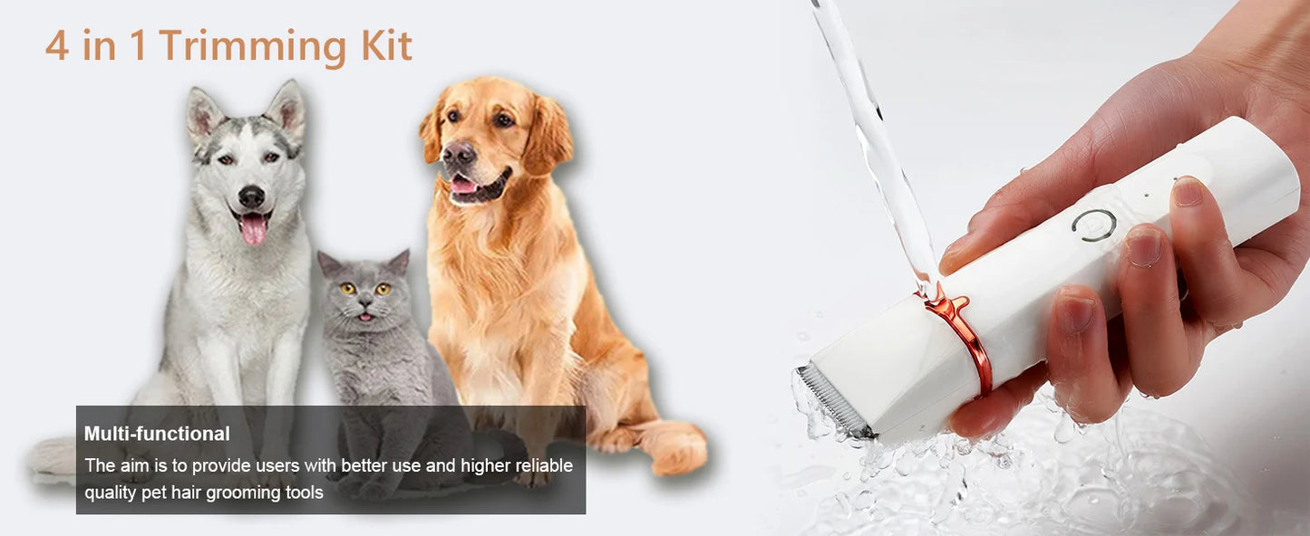 Professional Pet Hair Clipper – Dog, Cat & Puppy Grooming Kit