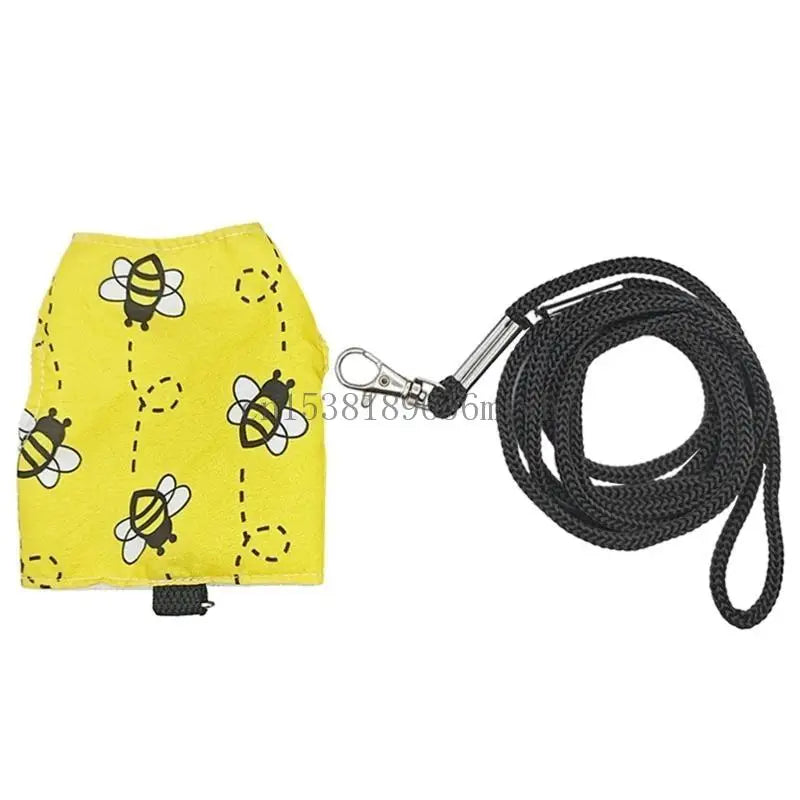 Bearded Dragon Harness with Leash – Warm Chest Costume for Lizards & Reptiles