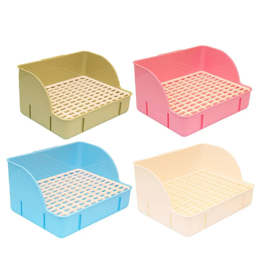 Small Animal Litter Box – Rabbit & Bunny Training Corner Tray