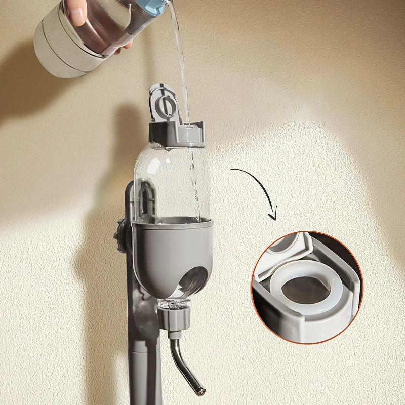 Automatic Anti-Tip Pet Feeder – Dog & Cat Water Dispenser