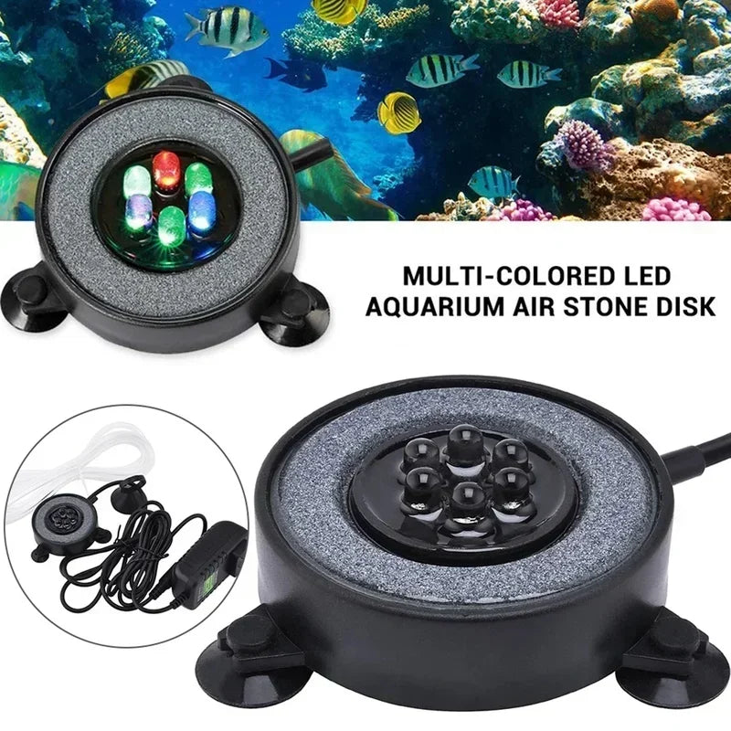Bubbler Decor Lamp Aquarium Fish Tank Pool Led Lights