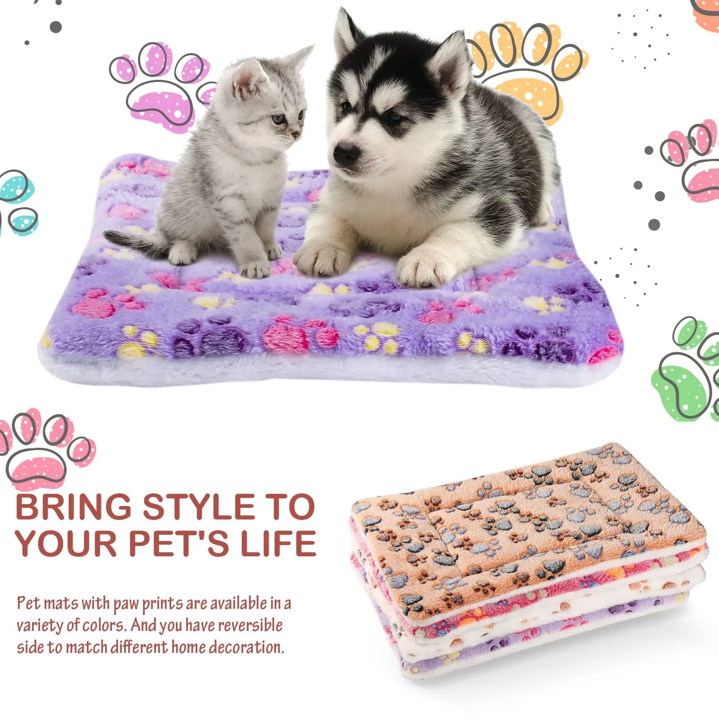 Dog & Cat Sofa Bed – Cozy Mattress & Cushion for Small & Large Pets