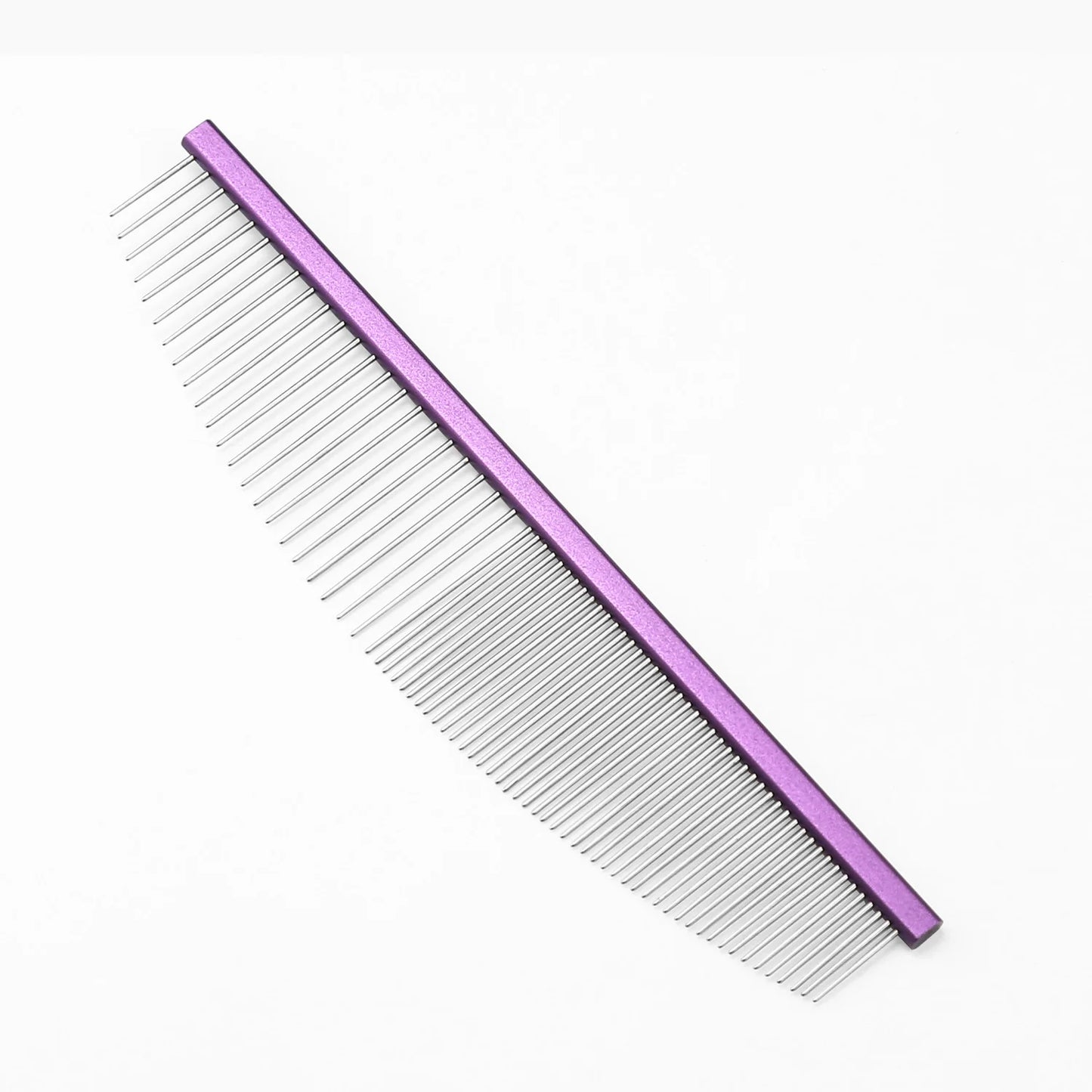 Pet Moon Comb – Stainless Steel Thin Teeth Grooming Comb for Cats & Dogs