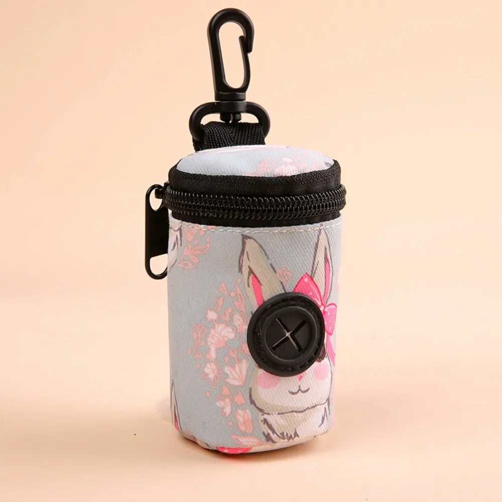 Portable Dog Poop Bag Dispenser – Hangable Waste Bag Holder