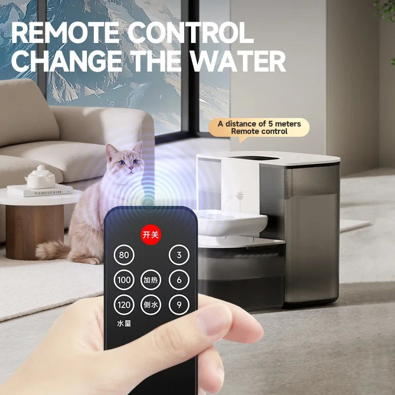 4.5L Smart Pet Water Dispenser – Automatic Cat & Kitten Fountain