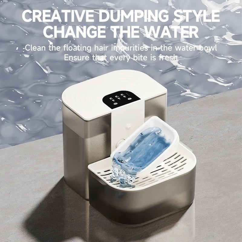 4.5L Smart Pet Water Dispenser – Automatic Cat & Kitten Fountain