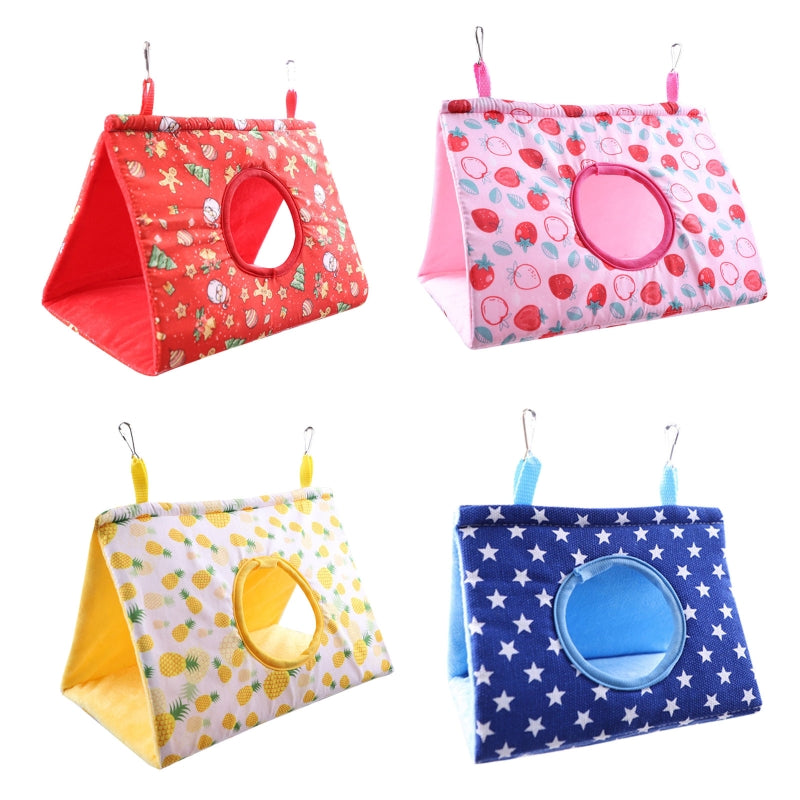 Bird Hanging Hammock – Winter Warm Nest & Hideout for Parrots