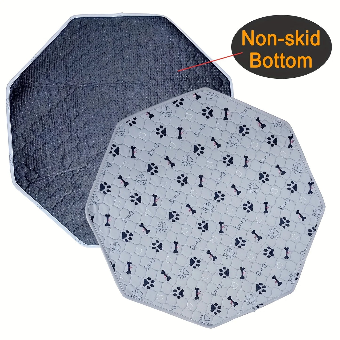 Washable Reusable Dog Pee Pad – Absorbent Training Mat