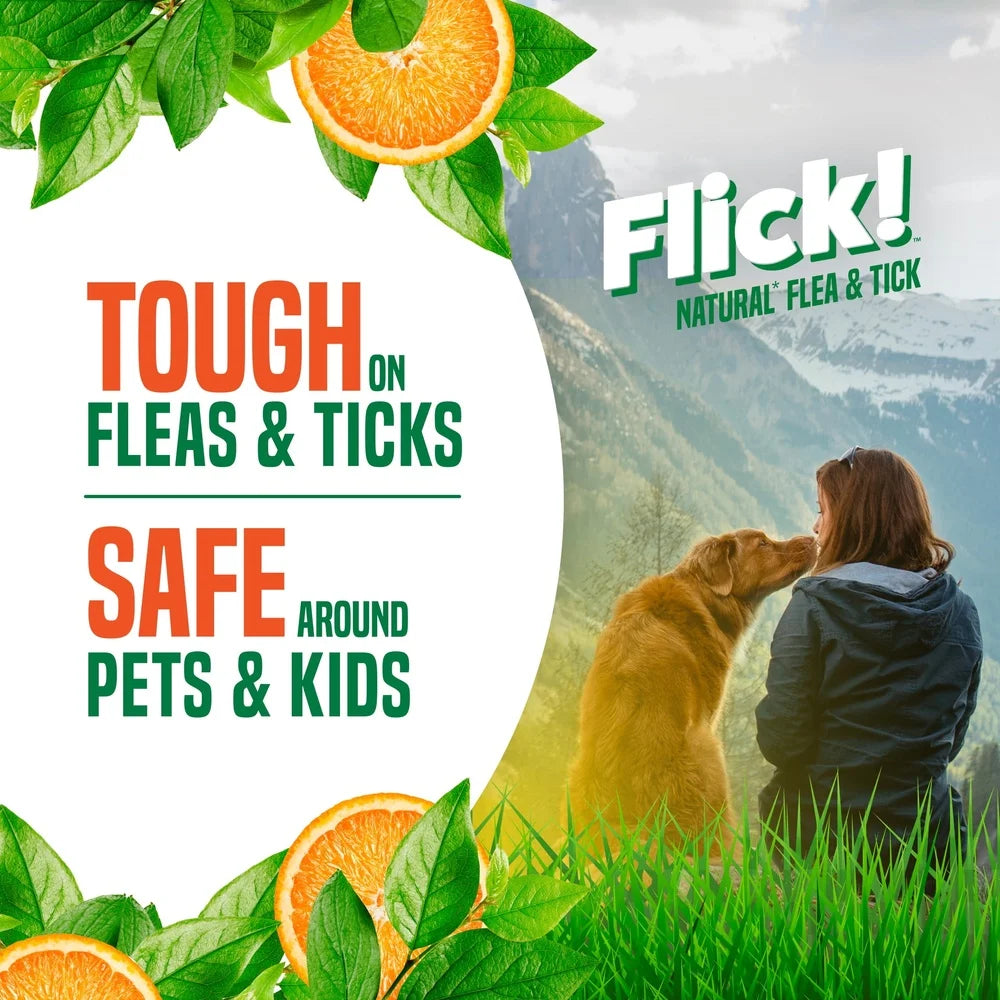 Natural Flea & Tick Dog Shampoo – Max Strength, Essential Oils, Soap-Free, Repels Fleas, Ticks & Mosquitoes