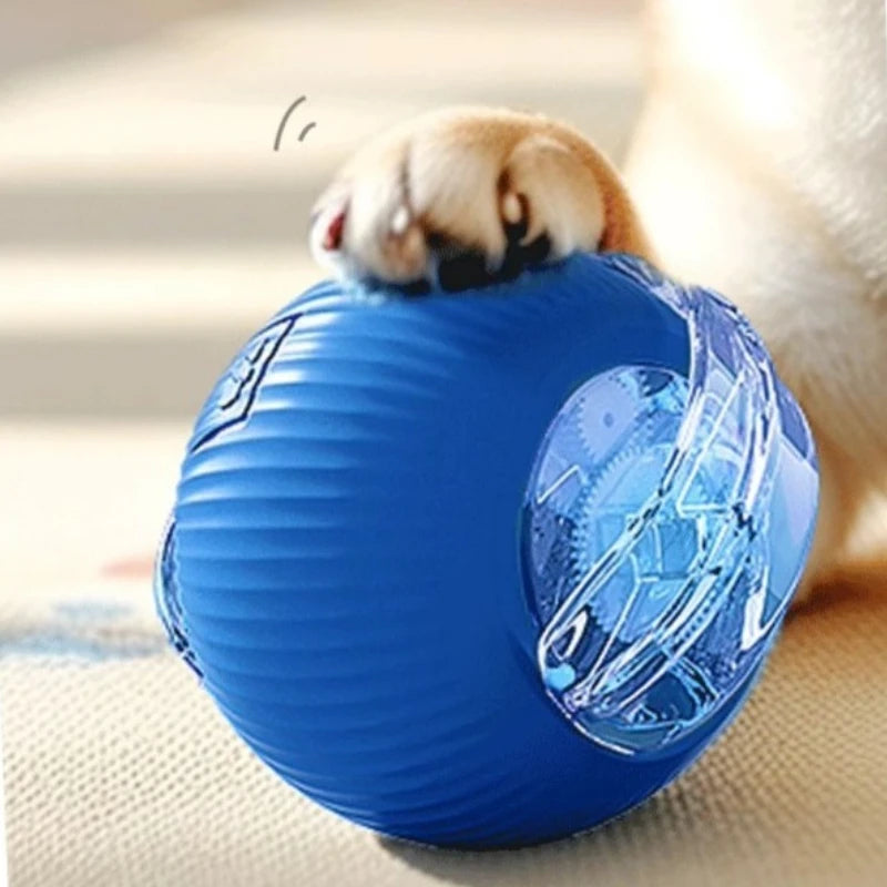 Automatic Cat Toy Ball – Silicone Rolling & Teasing Smart Kitten Toy