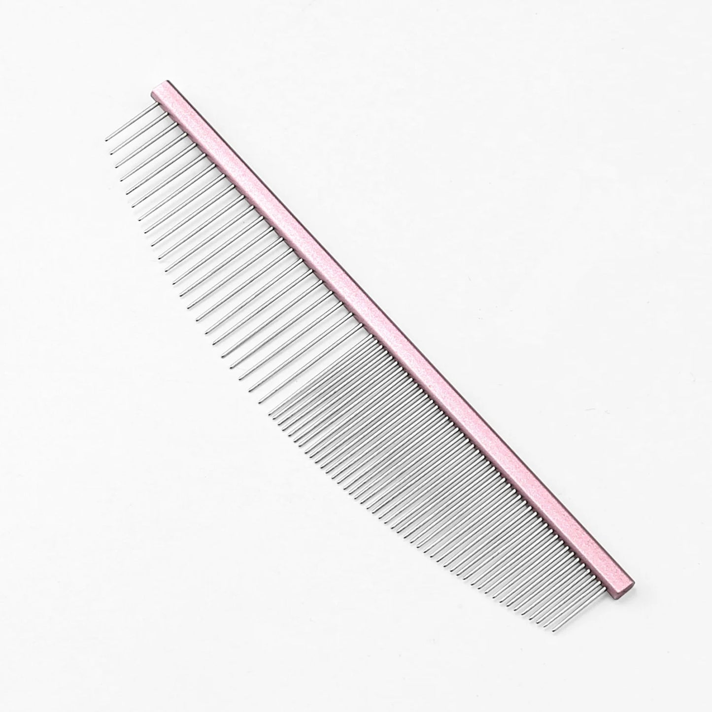 Pet Moon Comb – Stainless Steel Thin Teeth Grooming Comb for Cats & Dogs