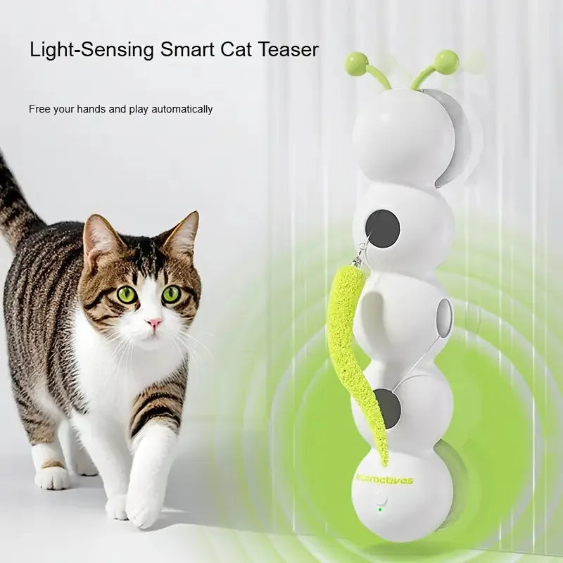 Automatic Sensor Cat Toy – USB Rechargeable Interactive Pet Exerciser