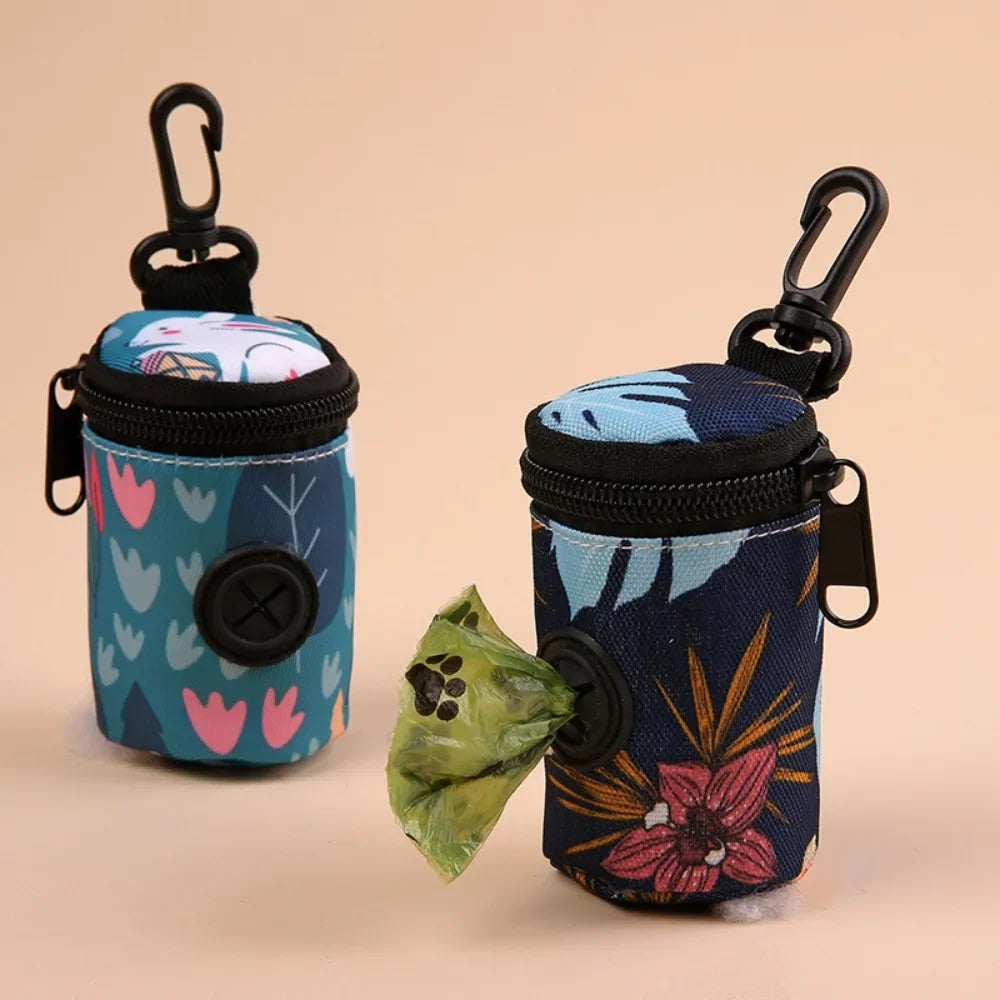 Portable Dog Poop Bag Dispenser – Hangable Waste Bag Holder