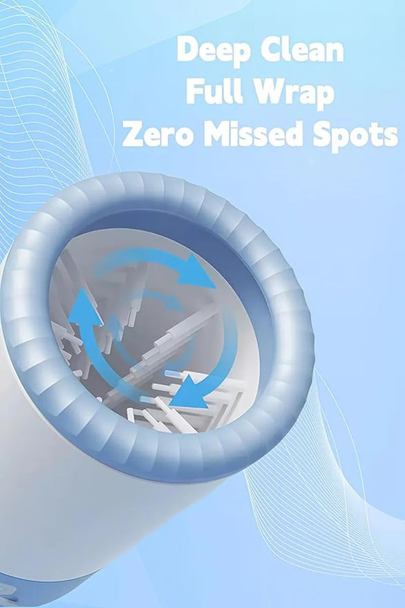 Automatic Paw Cleaner for Dogs & Cats – Soft Silicone Brush, USB-C Rechargeable, Waterproof & Portable Design