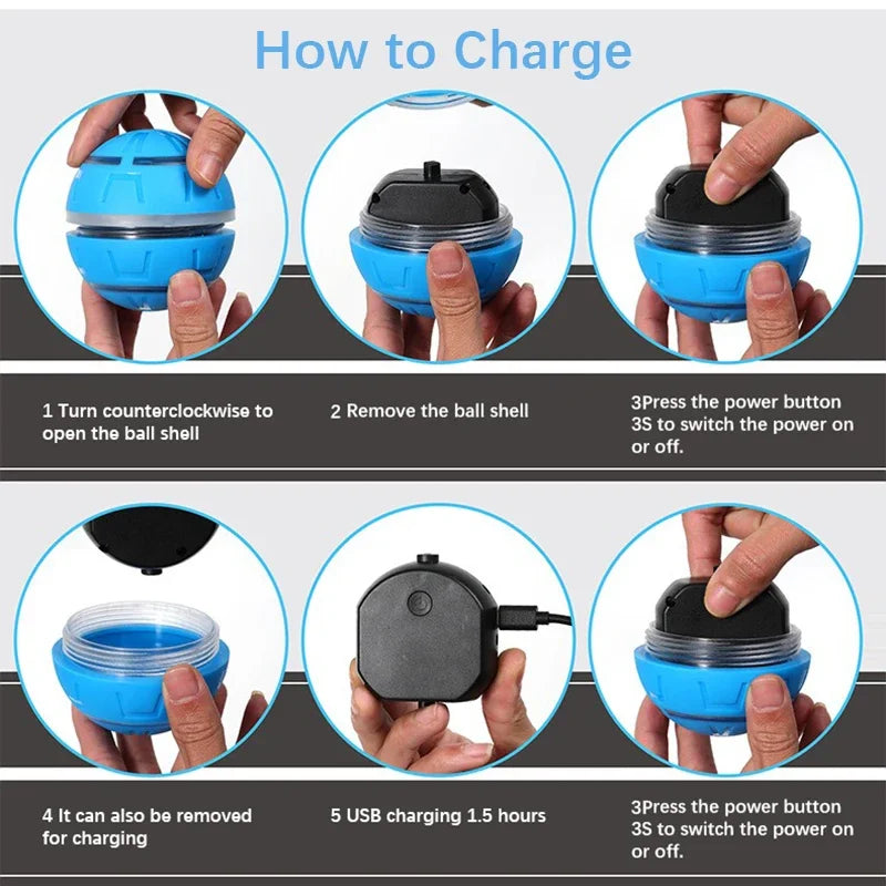 Remote Control Dog Toy Ball – Intelligent, Flash & Rechargeable Pet Toy