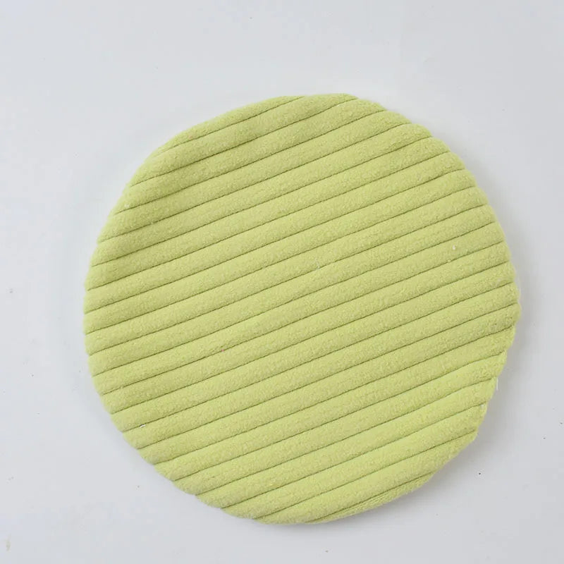 Warm Fleece-Lined Parrot Nest – Hanging Yellow Bed for Small Birds