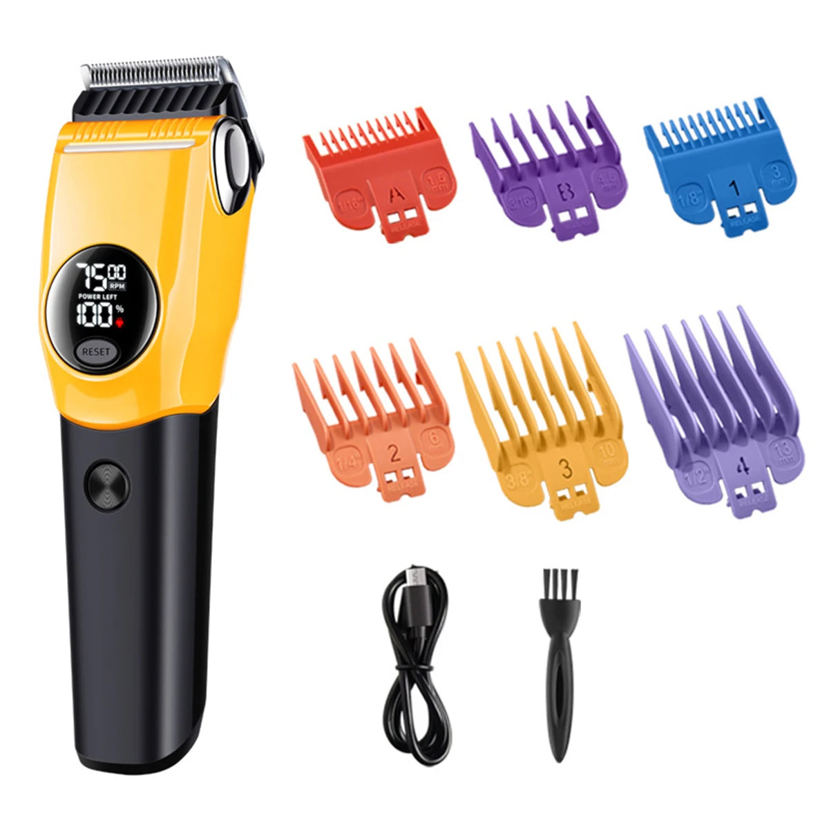 Electric Dog Grooming Clipper – Professional Cordless Pet Hair Trimmer