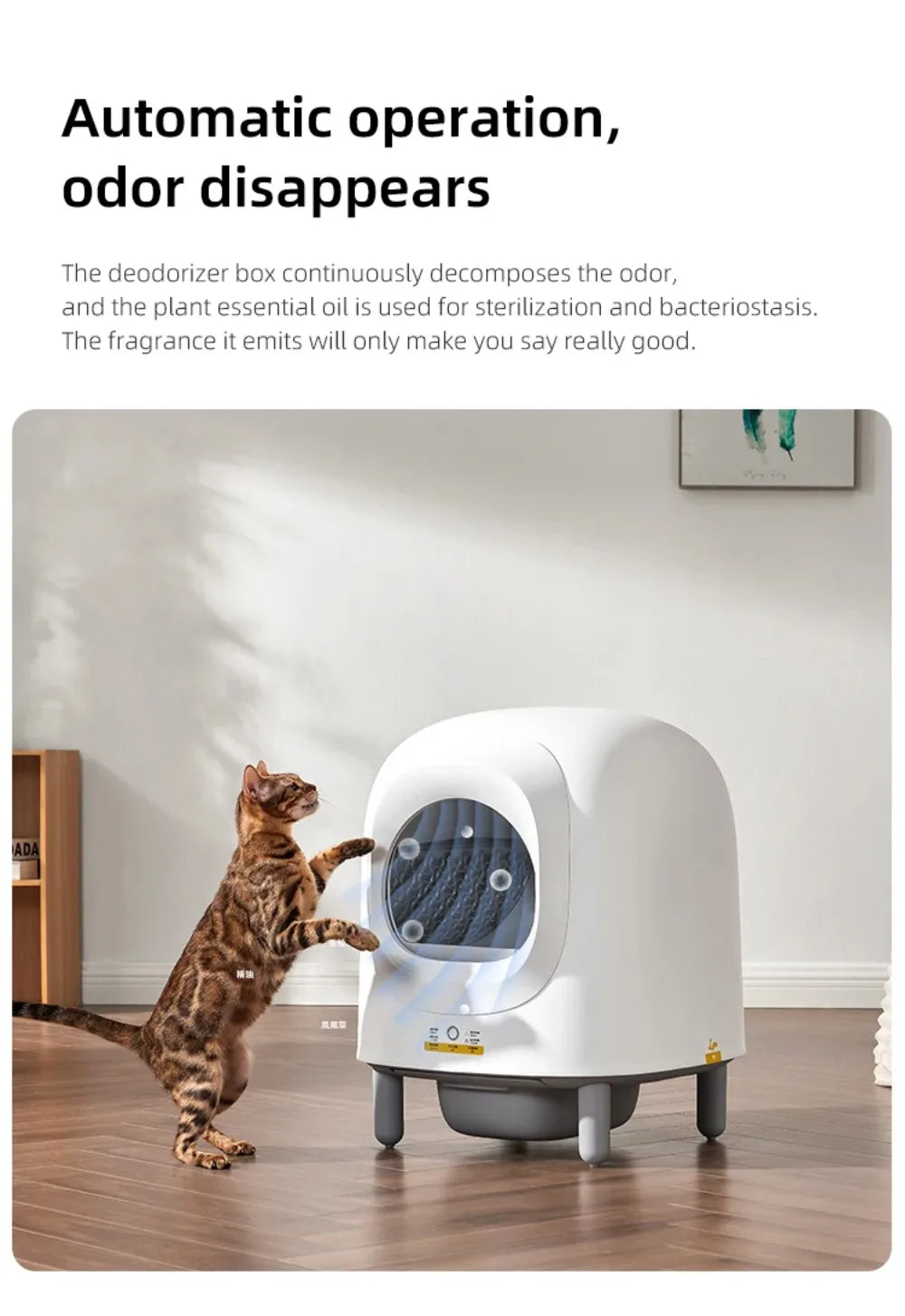 2.0 PRO – Smart Automatic Self-Cleaning Litter Box (56L)