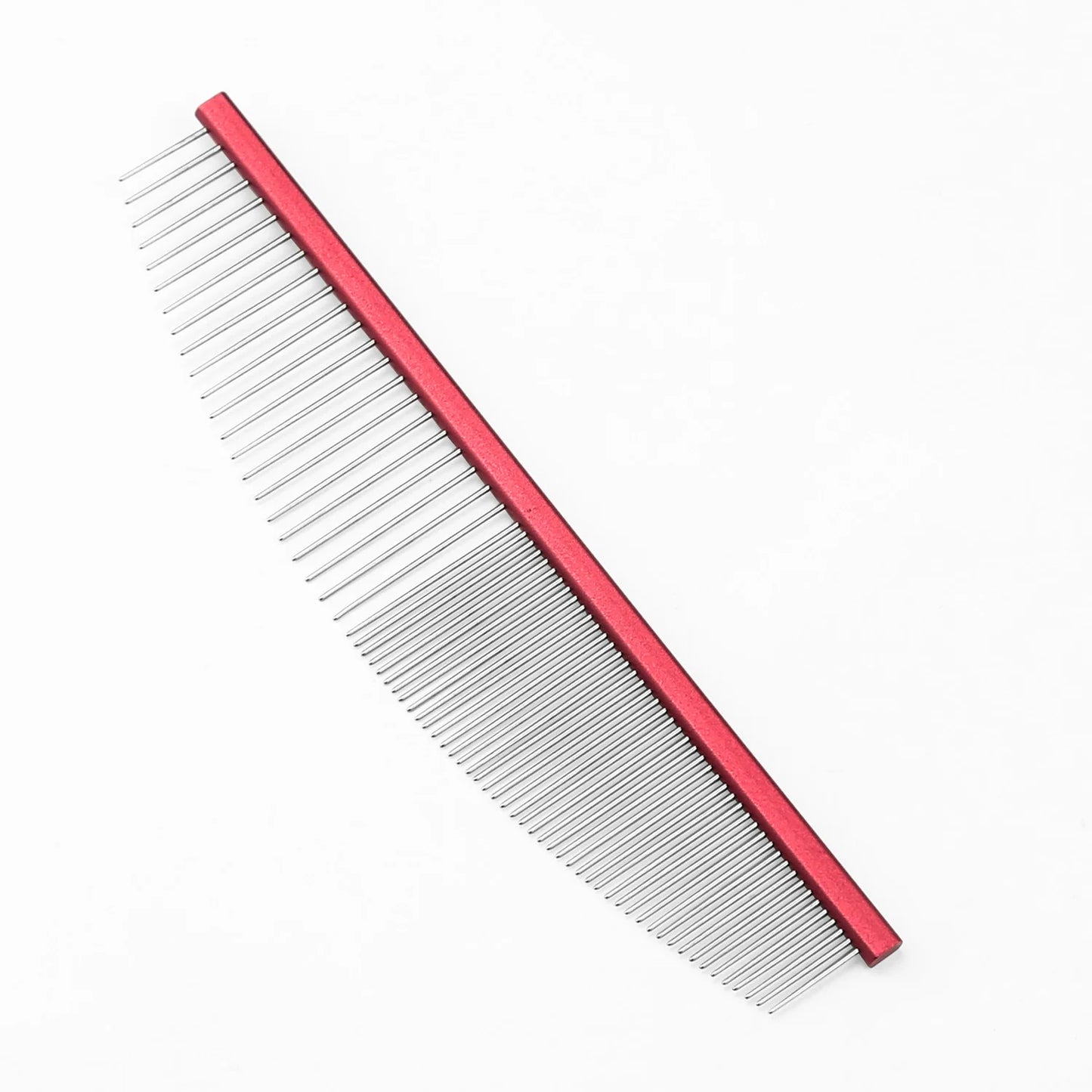 Pet Moon Comb – Stainless Steel Thin Teeth Grooming Comb for Cats & Dogs