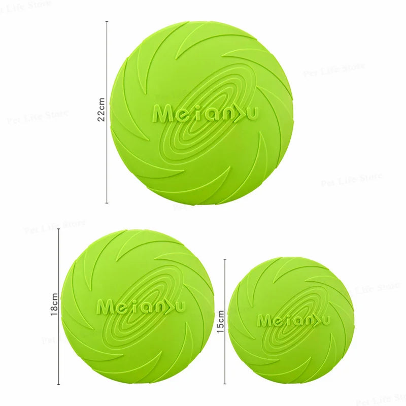 Durable Bite-Resistant Dog Flying Disc – Outdoor Interactive Training Toy