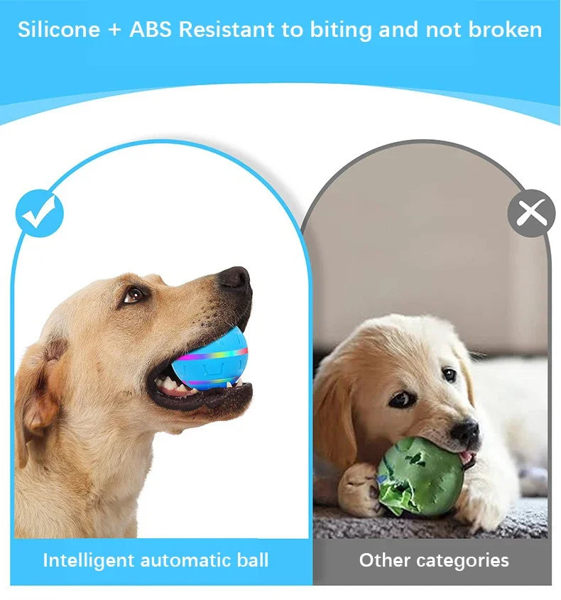 Remote Control Dog Toy Ball – Intelligent, Flash & Rechargeable Pet Toy