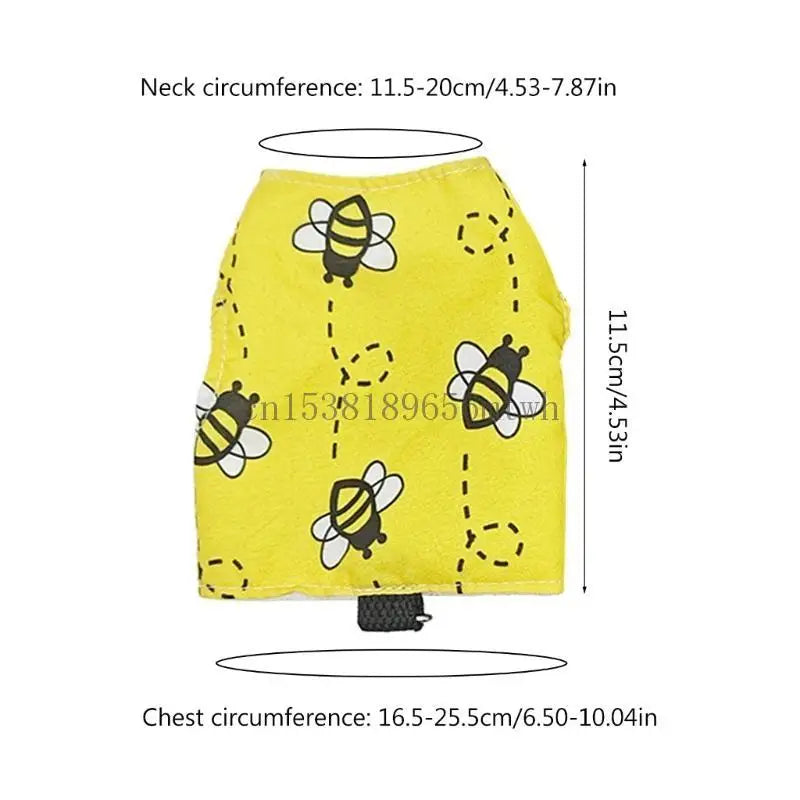 Bearded Dragon Harness with Leash – Warm Chest Costume for Lizards & Reptiles