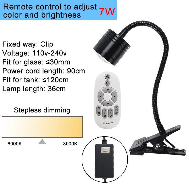 Remote Control Dimmable Lamp Turtle Reptiles
